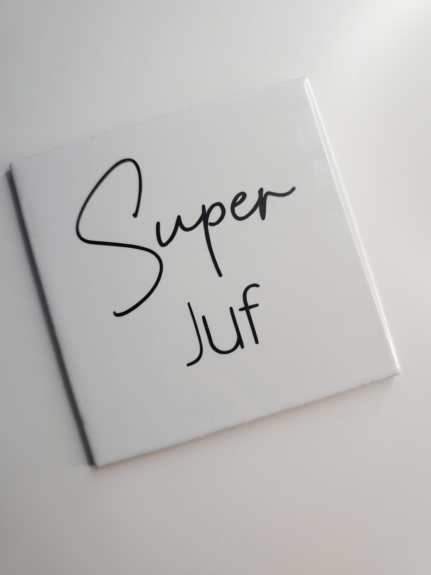 Tegeltje - Super Juf