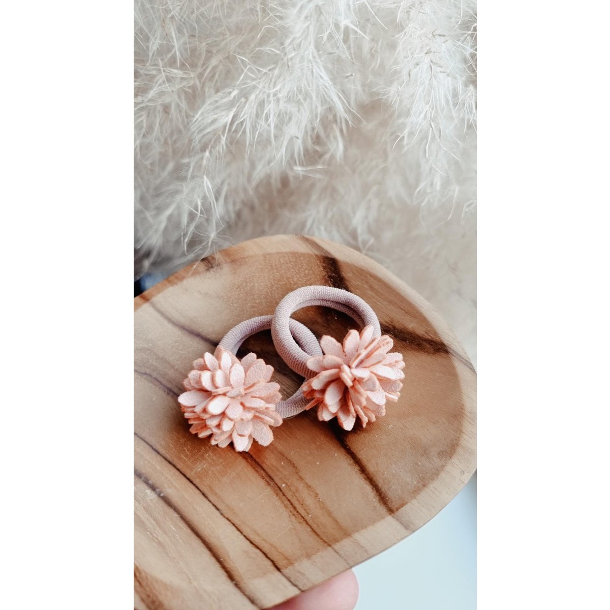 Elastiekjes - Flower Brown