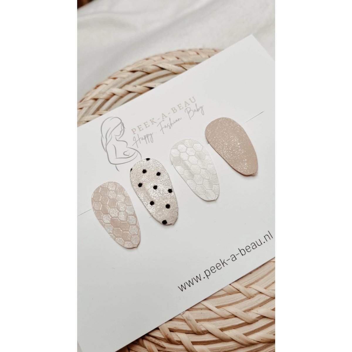 Haarklipjes - Sky honey Klein