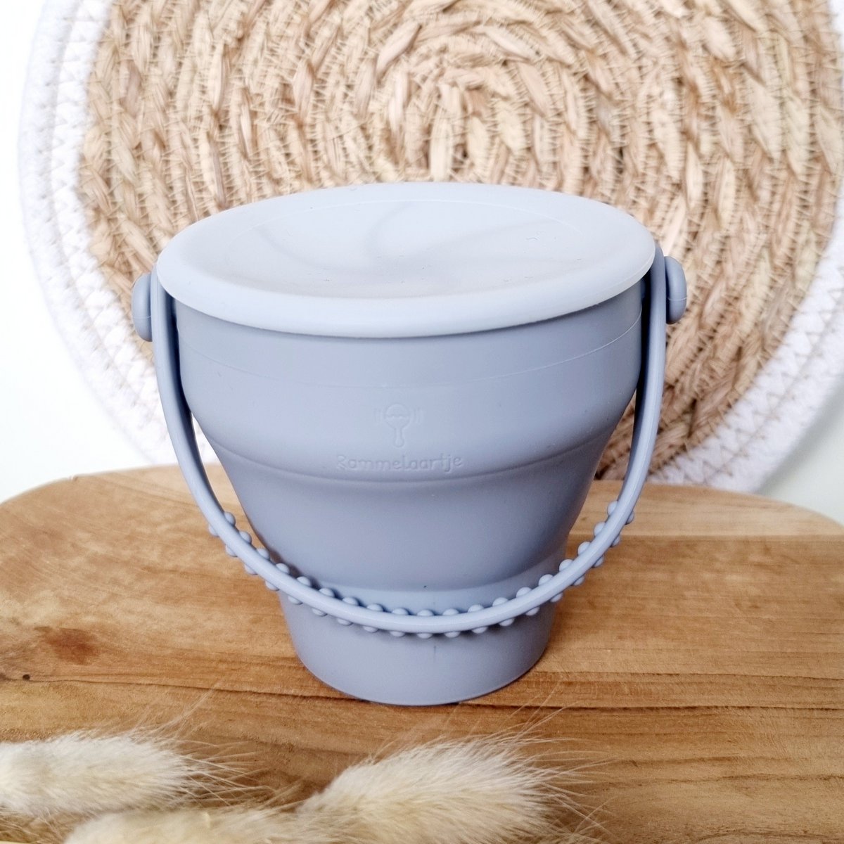 Opvouwbare Snack Cup - Grijsblauw
