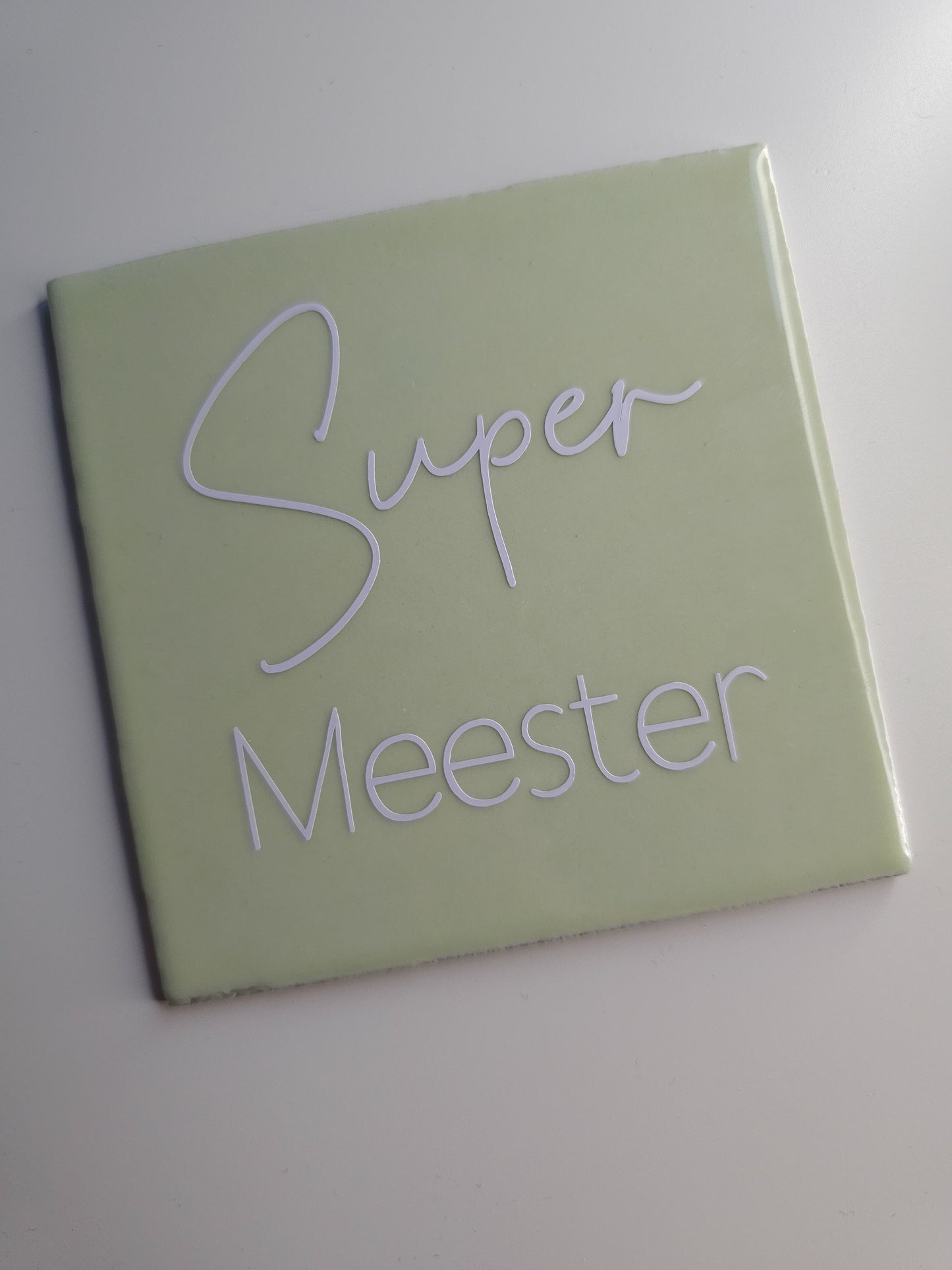 Tegeltje - Super Meester