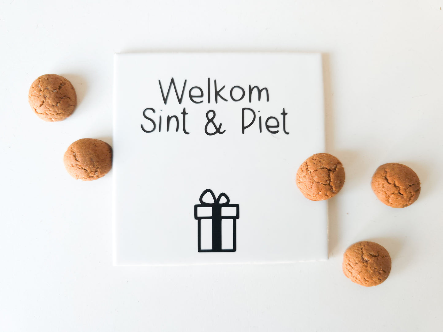 Tegeltje - Sint & Piet