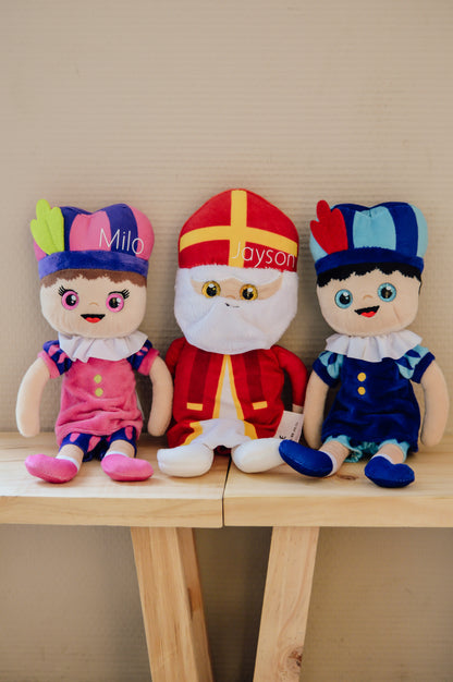 Pietje met naam - Blauw
